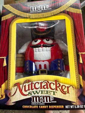 M&M's Nutcracker Sweet Limited Edition Chocolate Candy Dispenser Holiday Collect